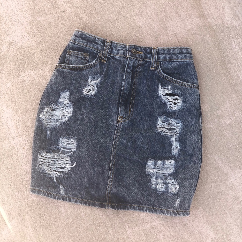 LF Carmar Denim Mini Skirt